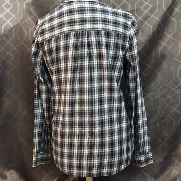 Madewell Flannel Shirt Large Button Down - Picture 3 of 8